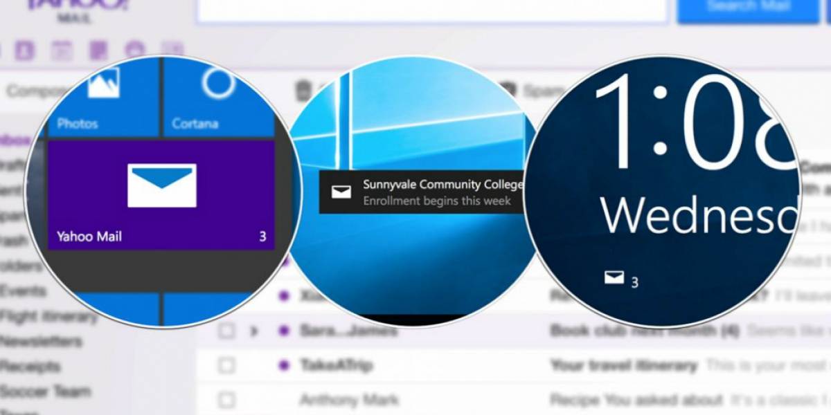 Yahoo descontinuará su cliente de correo para Windows 10
