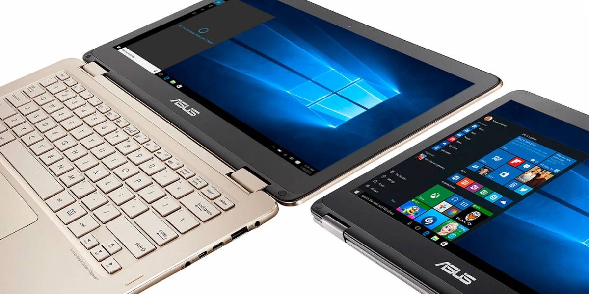 Asus presentó la ZenBook Flip con capacidad 2-en-1