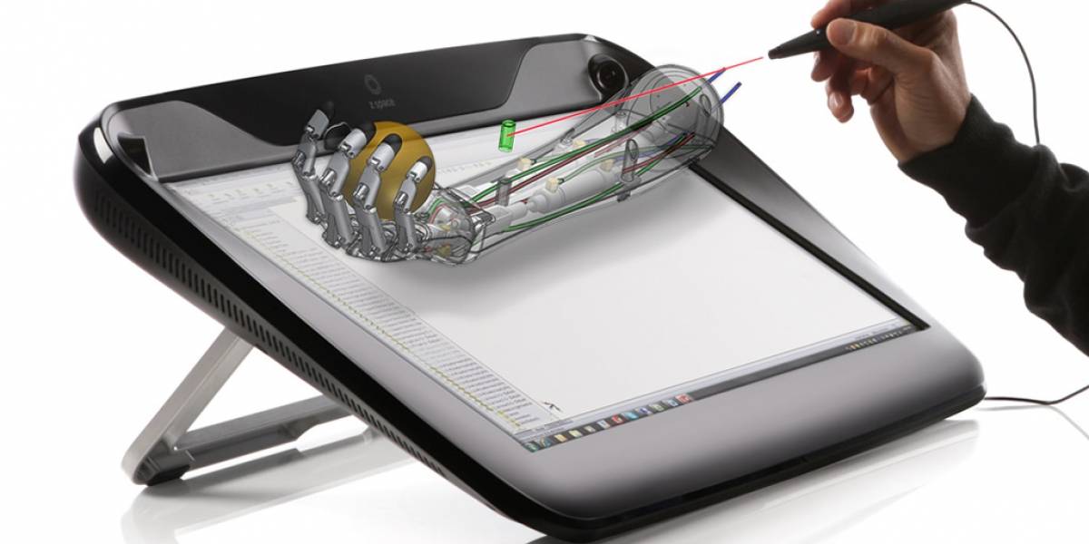 Desarrollan interfaz de alta precisión para interactuar con objetos 3D virtuales
