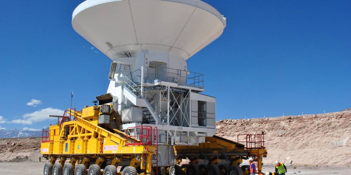 Observatorio ALMA recibió la última de sus 66 antenas