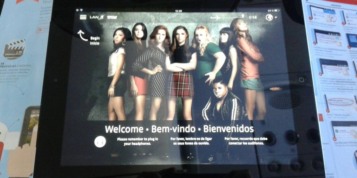Aerolínea LATAM presenta su nuevo sistema de entretenimiento a bordo, similar a Netflix