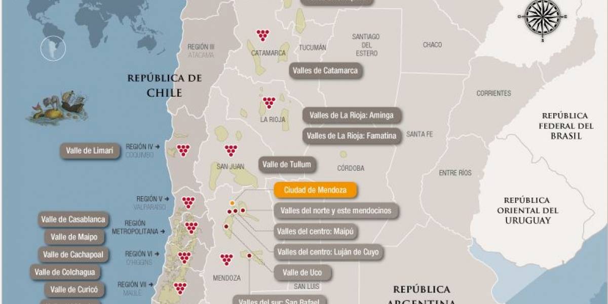 Wine Map: Portal argentino para turistas amantes del buen beber