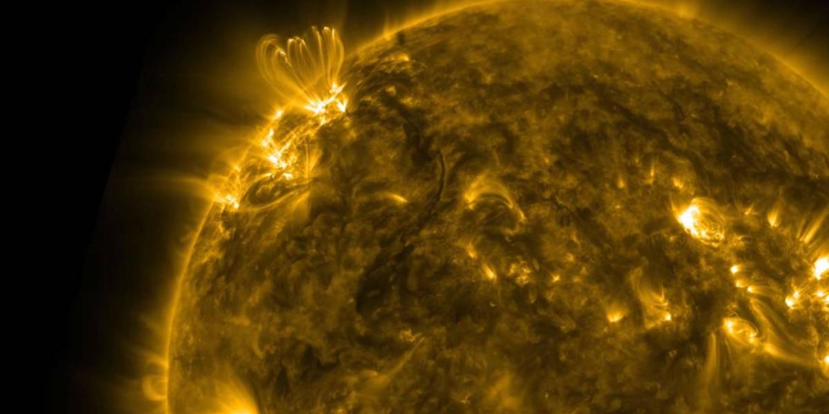 NASA muestra impresionante vídeo del Sol en definición 4K
