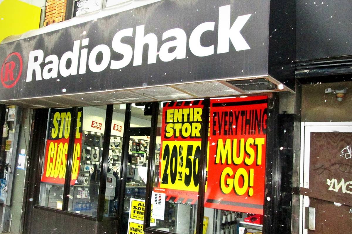 RadioShack está vendiendo la información de sus usuarios al mejor postor