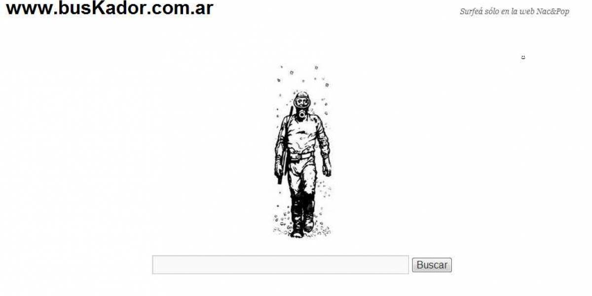Buscador argentino que muestra resultados alineados con la ideología política oficialista