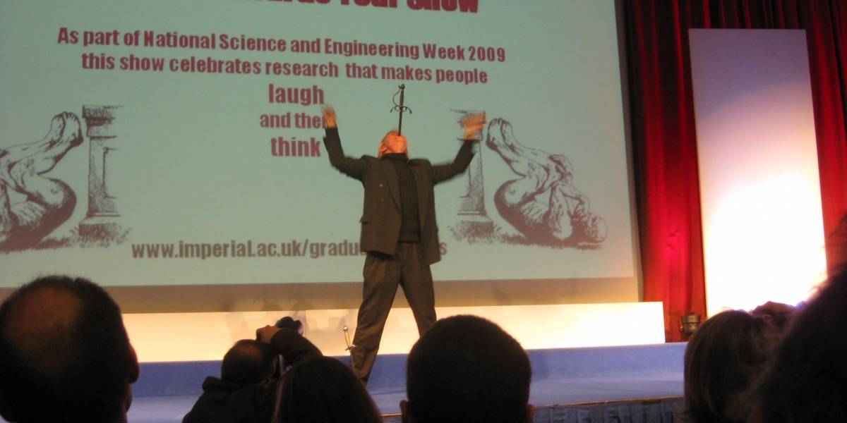 Sigue ahora la transmisión en directo de los Premios Ig Nobel