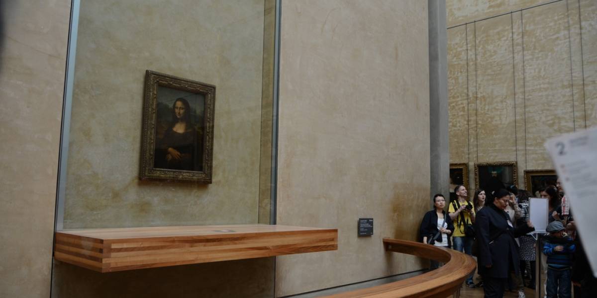 La Mona Lisa está iluminada por LED