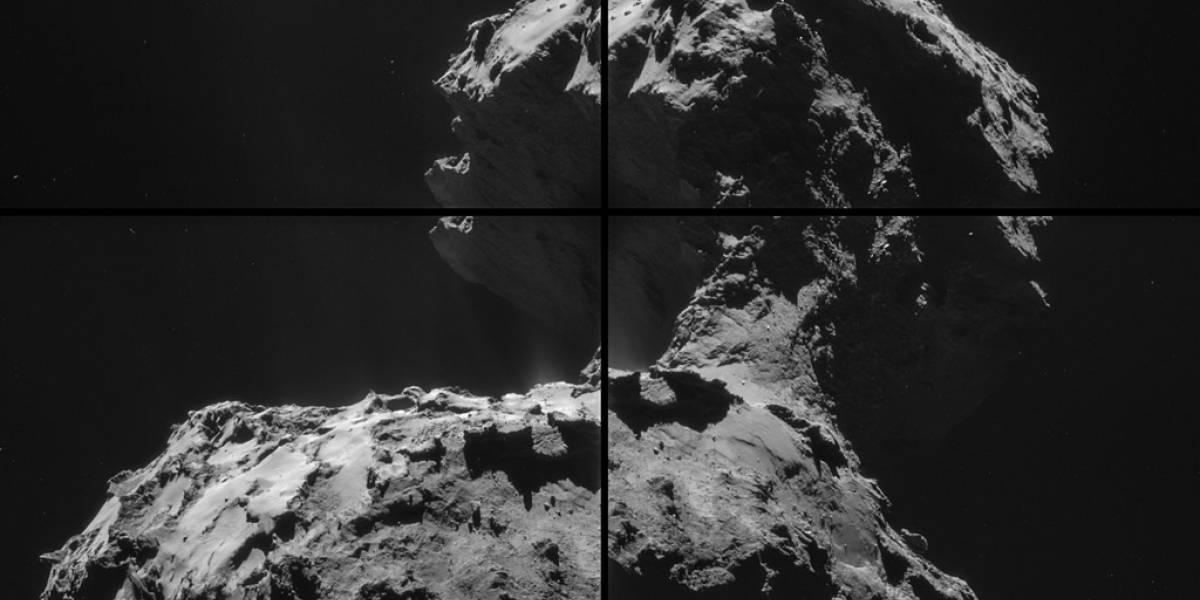 Nuevas imágenes de 67P por Rosetta