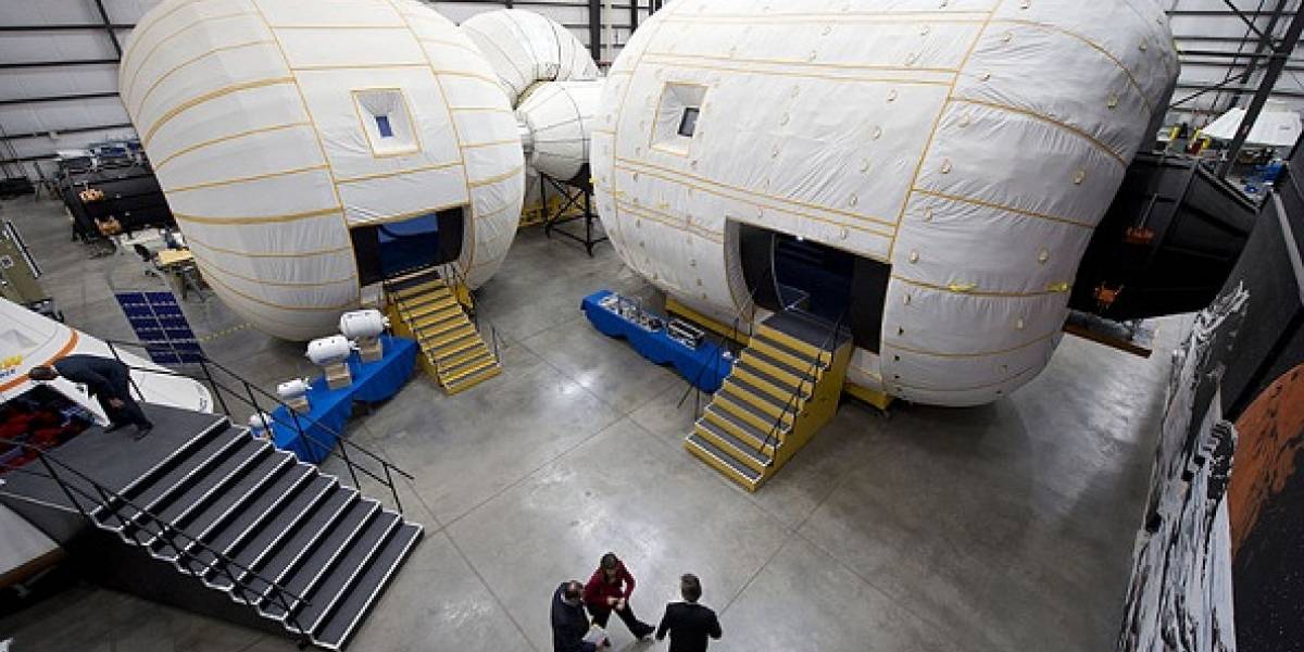 La NASA paga US$17.8 millones por un globo inflable para ampliar la Estación Espacial Internacional