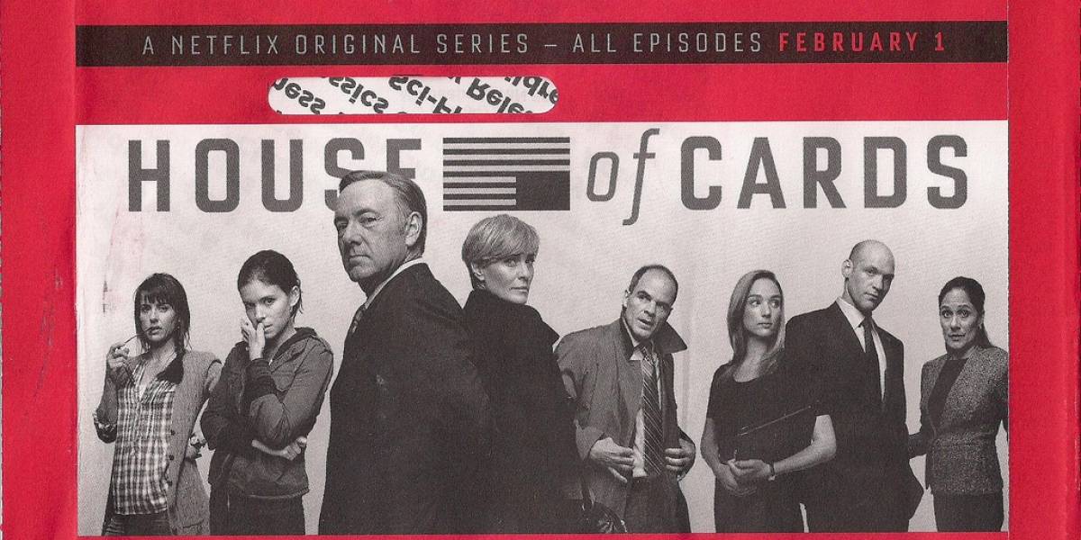 Resultados financieros de Netflix muestran éxito de 'House of Cards'
