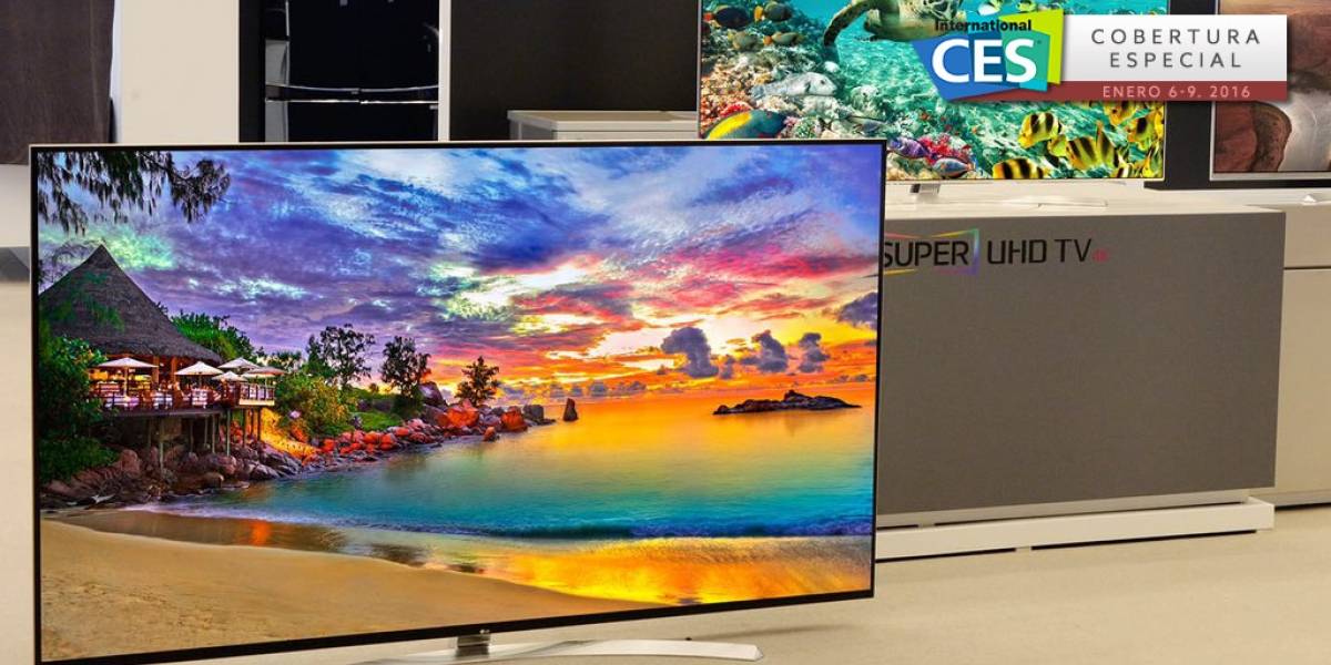 LG anunció una TV 8K de 98 pulgadas en #CES2016