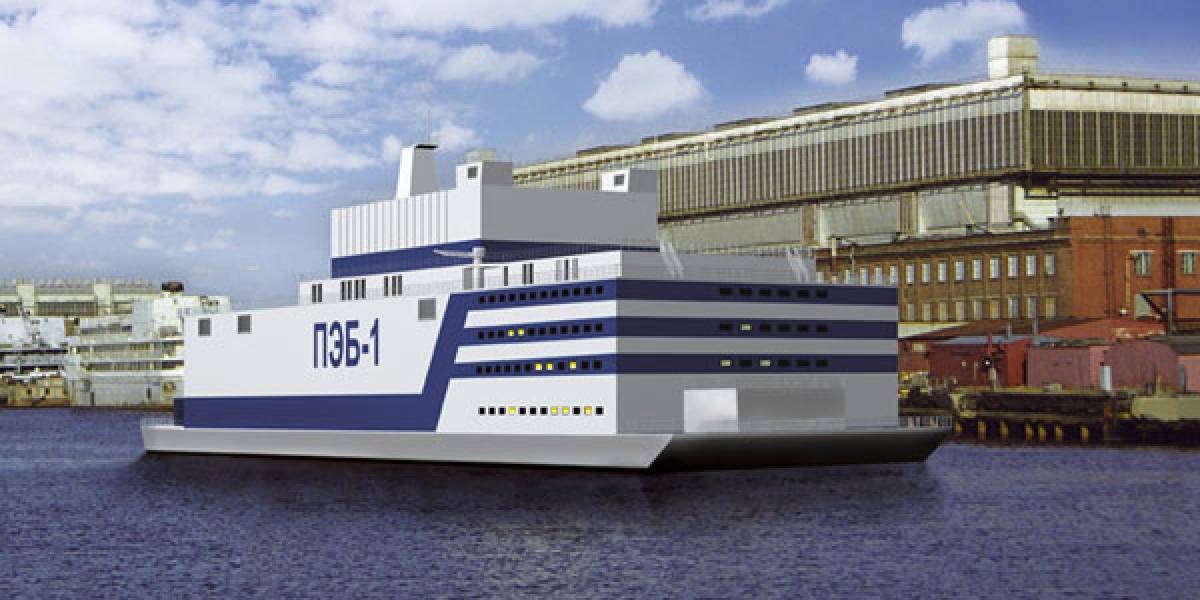 Corte rusa confisca la primera planta nuclear flotante