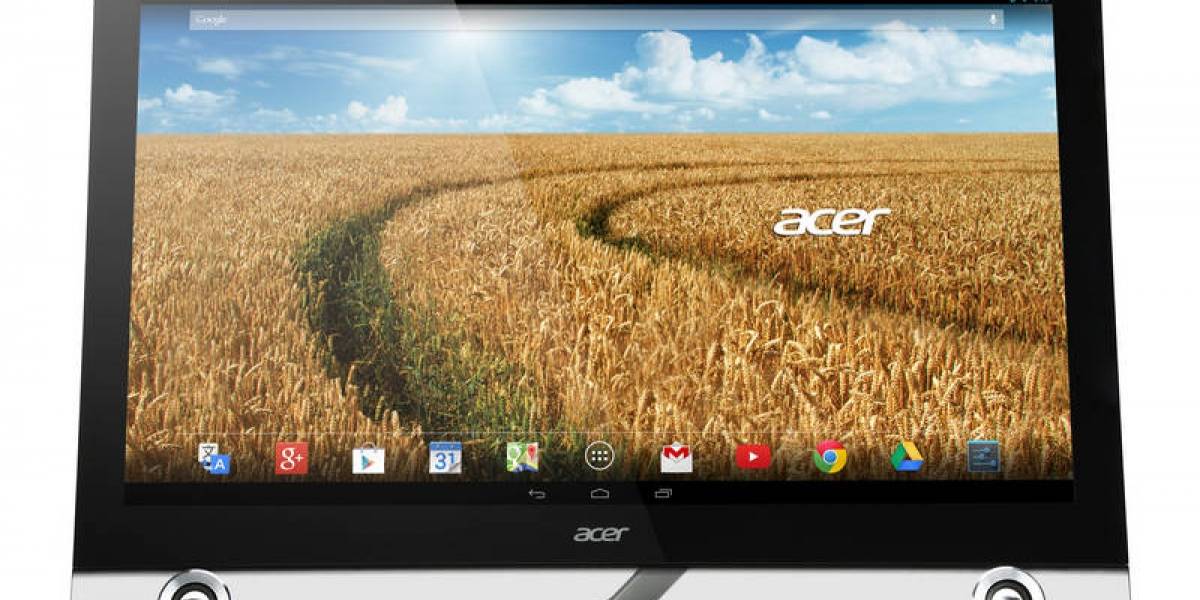 Acer anuncia un all-in-one con Android para #CES2014