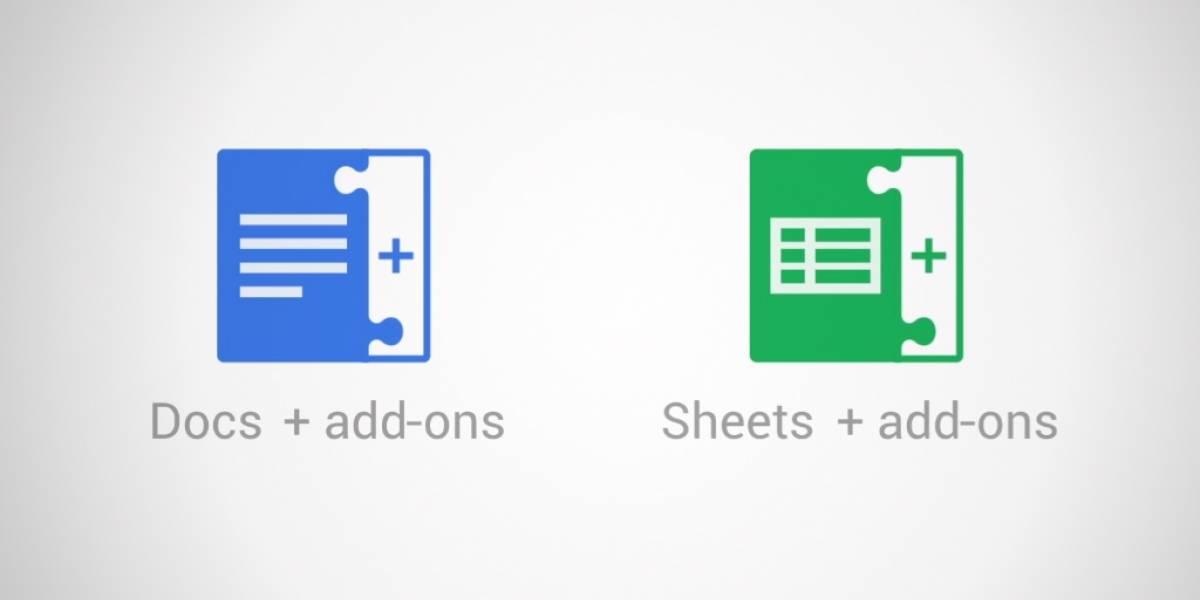 Google lanza add-ons para sus documentos y planillas online