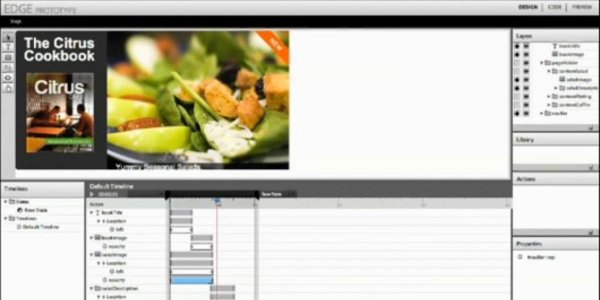 Edge: La solución de Adobe para crear animaciones basadas en HTML5