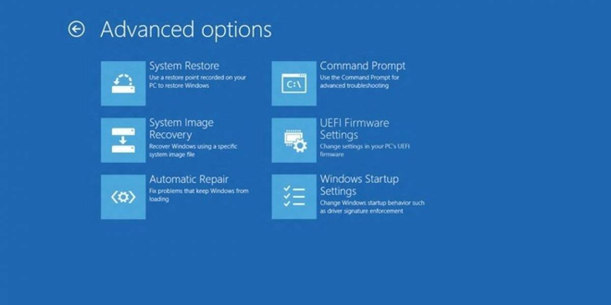 Windows 8 bootea tan rápido que no da tiempo al usuario para presionar F8