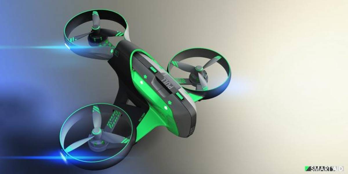 Smart AID, el Drone con ayuda médica