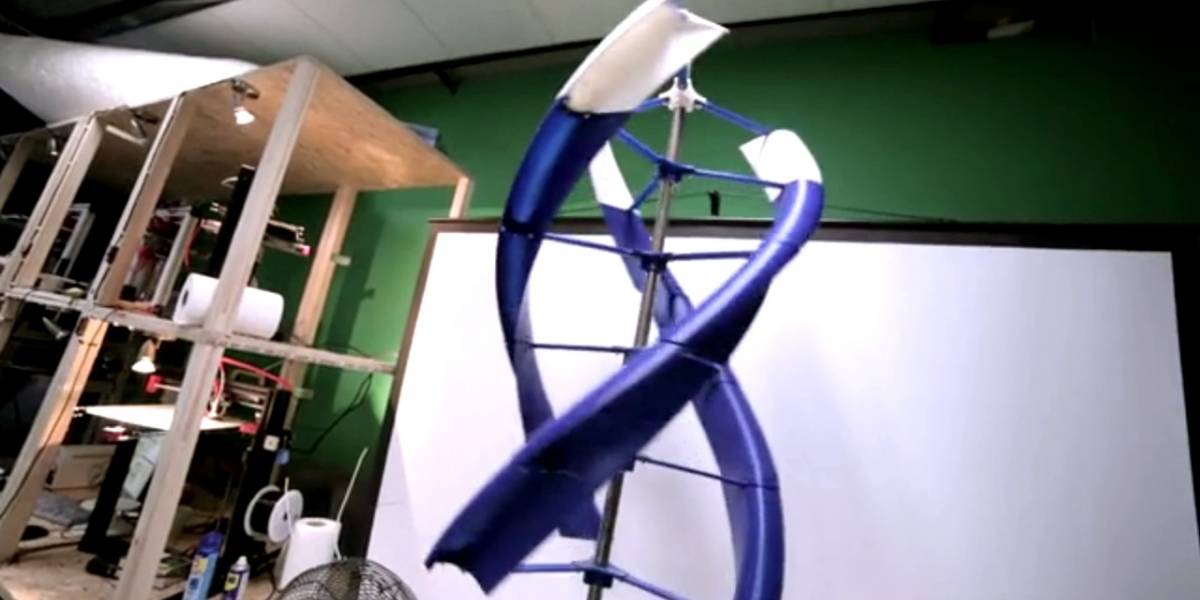 AirEnergy 3D, una turbina open source impresa en 3D para el hogar