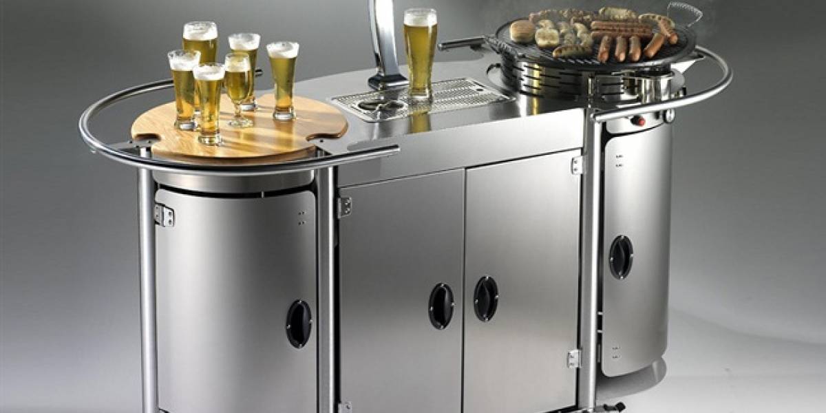 Glorioso: Cerveza y asado en un mismo carrito