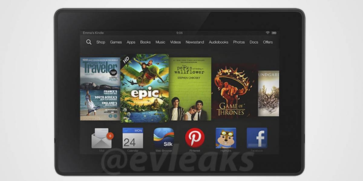 Así es el nuevo Kindle Fire