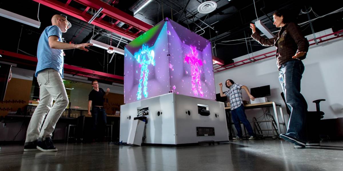 Este cubo potenciado con Kinect cruza tecnología y arte, según Microsoft