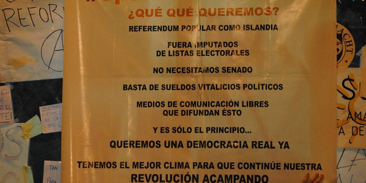 España: #spanishrevolution se adueña de la Red (y de la calle)