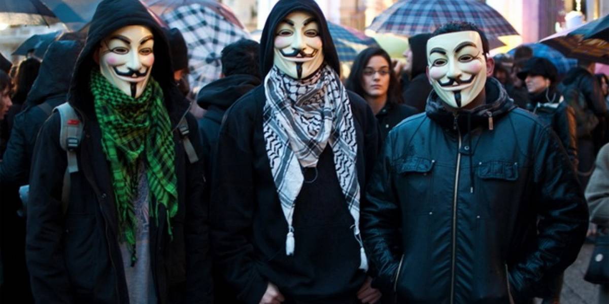 India: Anonymous ataca sitios web