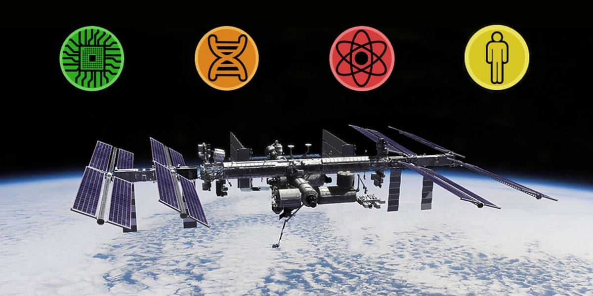 Una app permite explorar los experimentos científicos efectuados en la Estación Espacial Internacional
