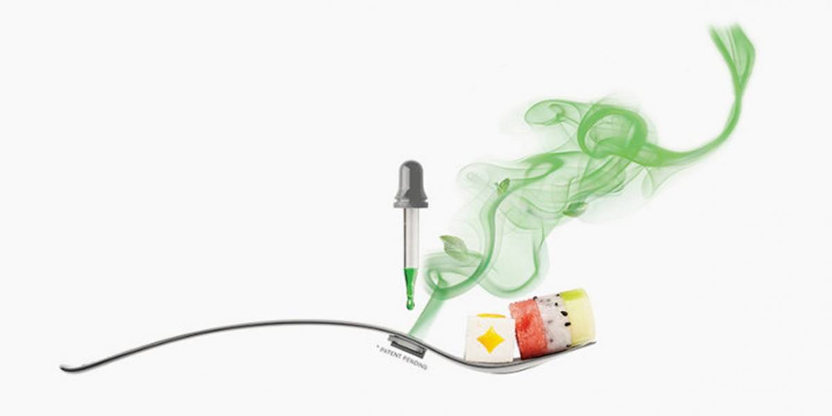 Crean tenedor que además de sostener tu comida emite aromas