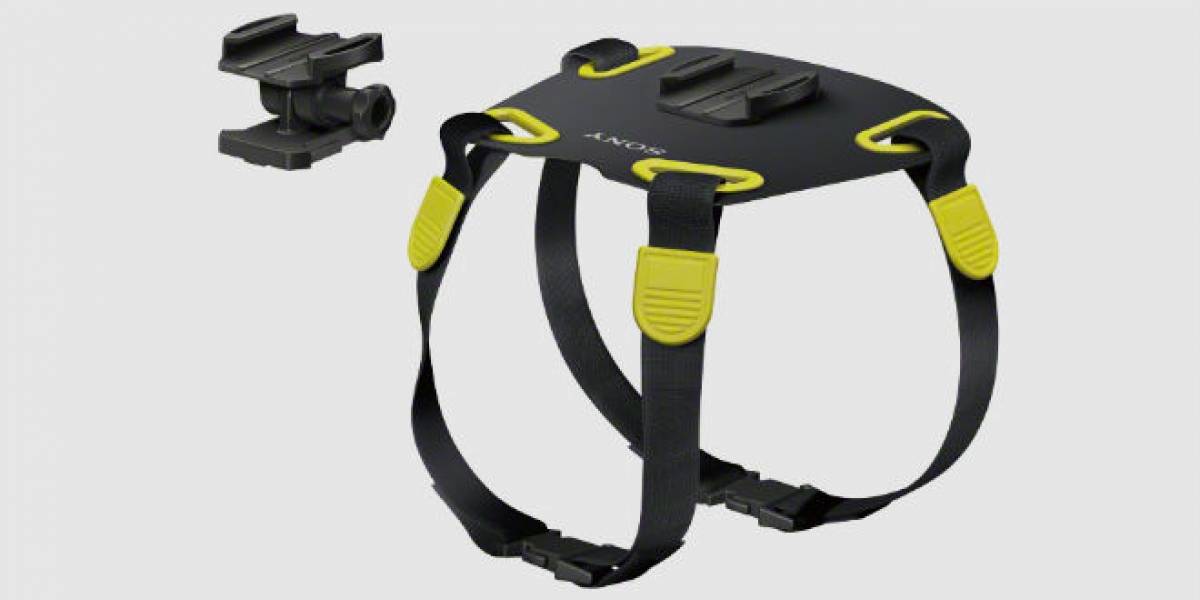 Sony agrega un nuevo accesorio para su cámara extrema: Una montura para perros