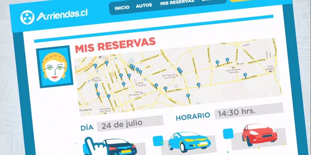 Arriendas.cl: Arrienda el auto de un vecino y comparte la ciudad de Santiago