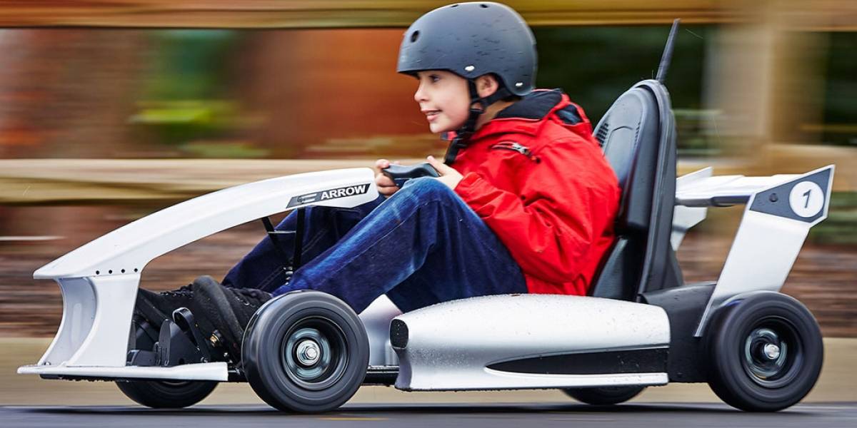 Así corre Arrow, el primer go-kart inteligente para niños