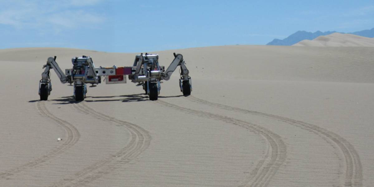 ATHLETE: El rover todoterreno para explorar la Luna o Marte