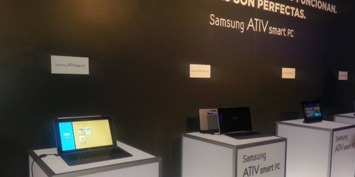Los ATIV Smart PC de Samsung se dejaron ver en España