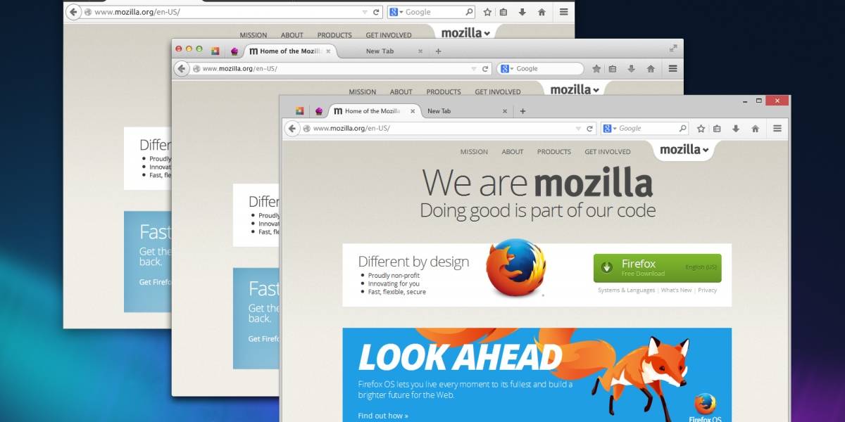 Firefox prueba su nueva interfaz Australis en la versión Nightly
