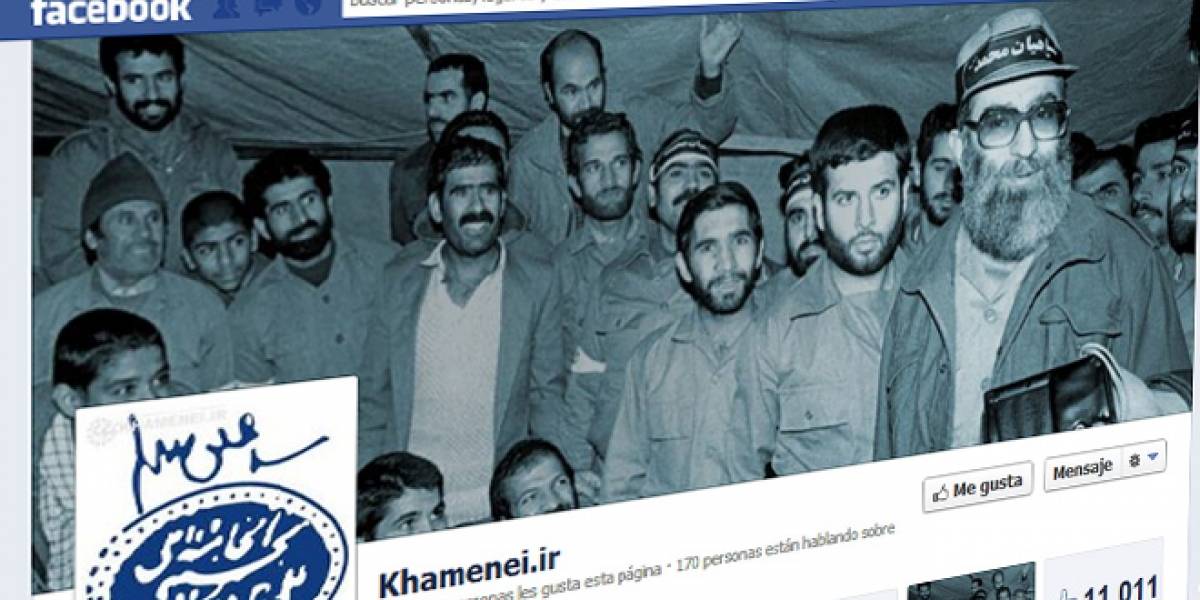 Ayatola Jameneí abre una cuenta en Facebook pese a estar bloqueado en Irán