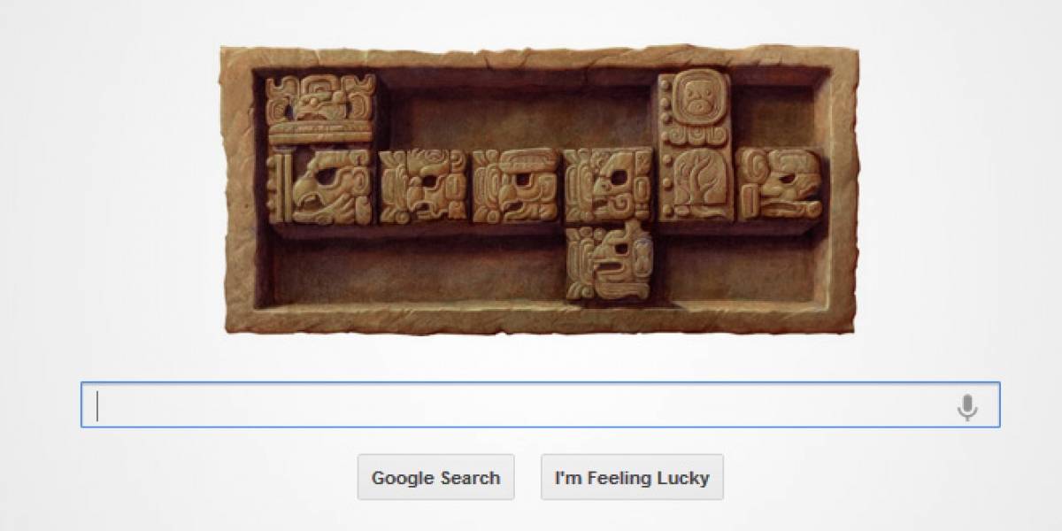 Google celebra el baktún número 13 del calendario maya