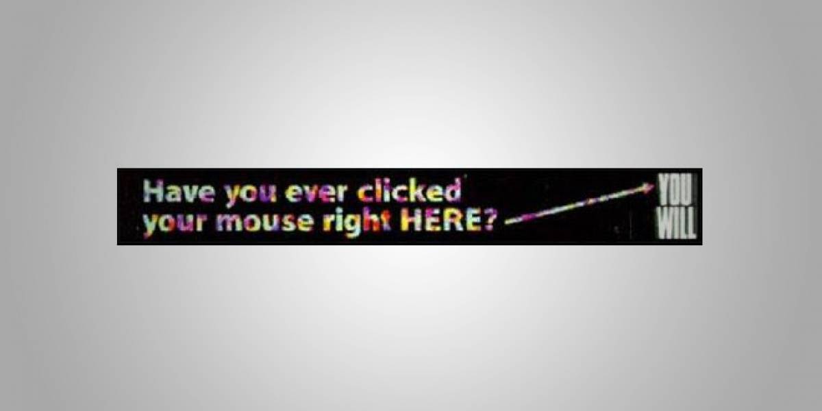 Con ustedes, el primer banner en la historia de Internet