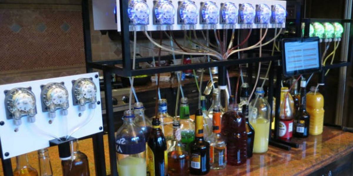 Bartendro, un robot barman en base a Raspberry Pi que busca dinero en Kickstarter