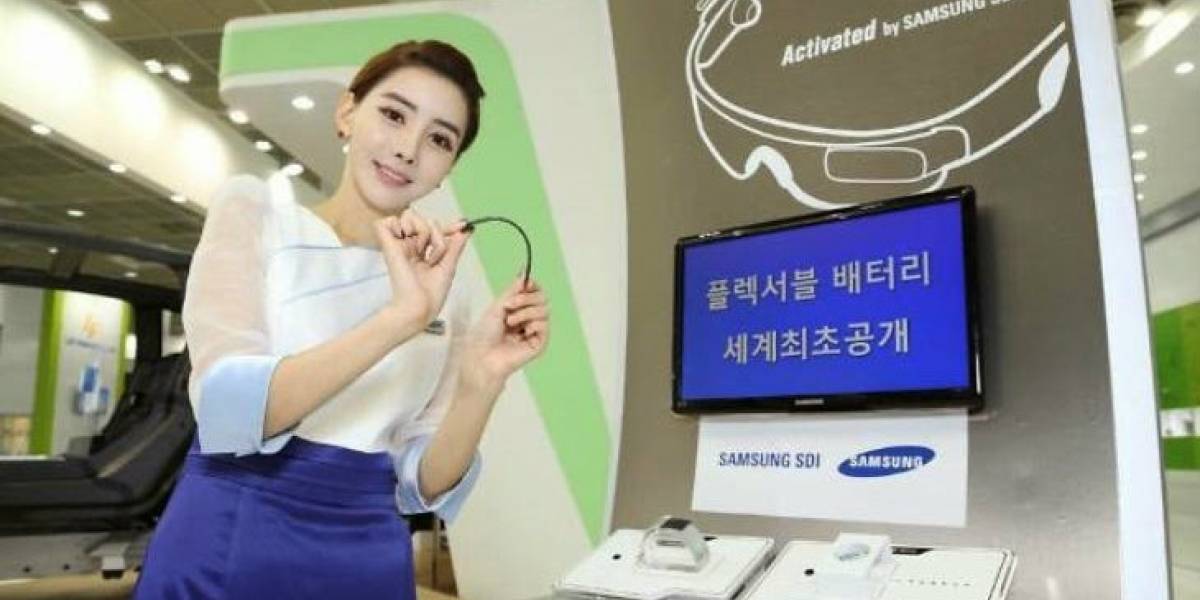 Samsung desarrolla una batería tan flexible que hasta se puede enrollar
