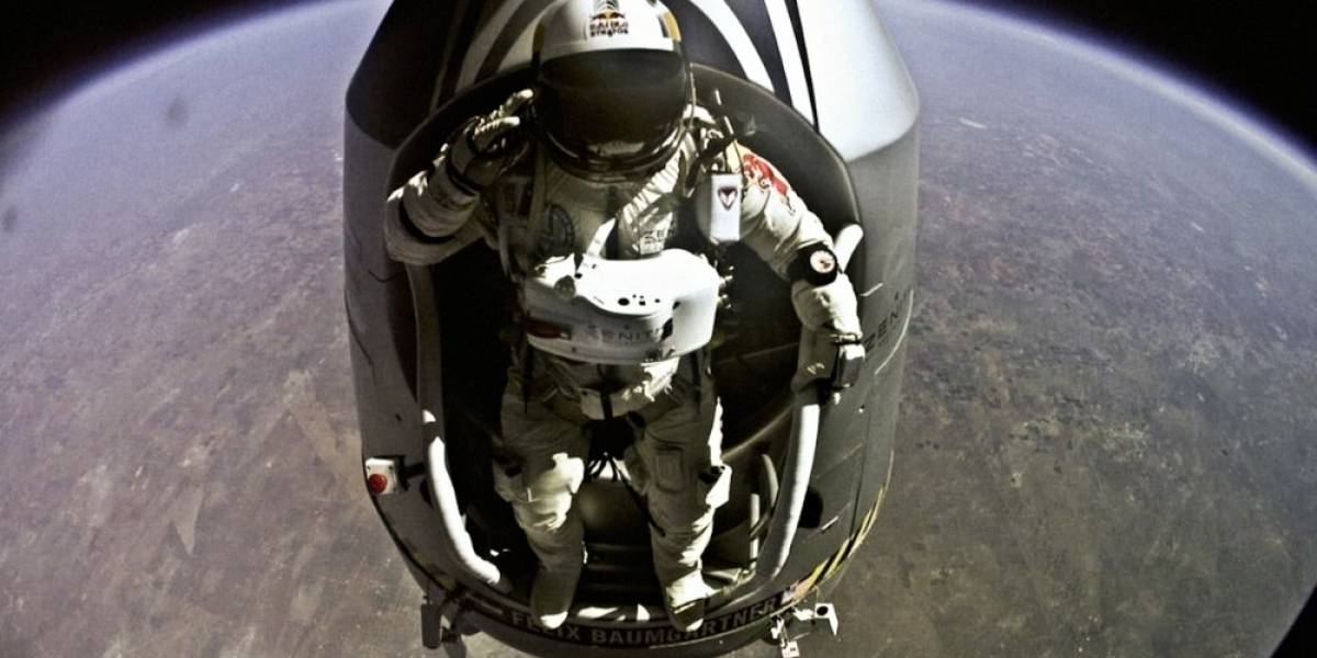 Felix Baumgartner cayó más rápido de lo que se creía