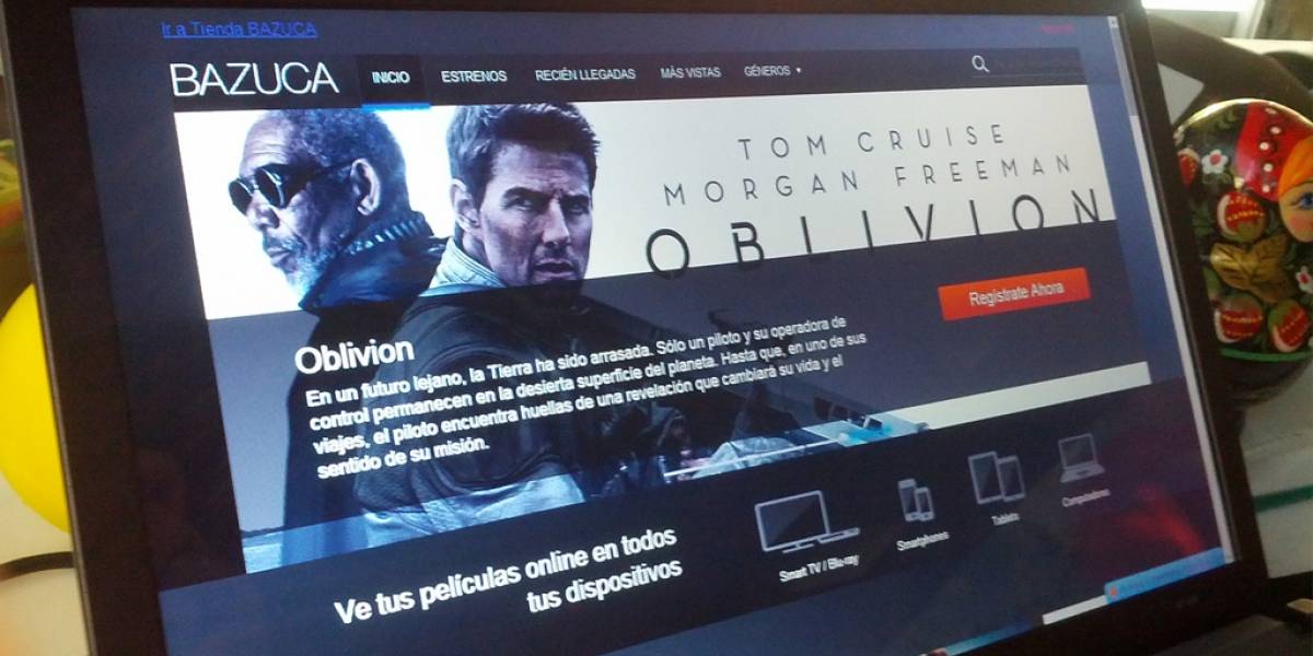 Bazuca cerrará su servicio de entrega de películas a domicilio