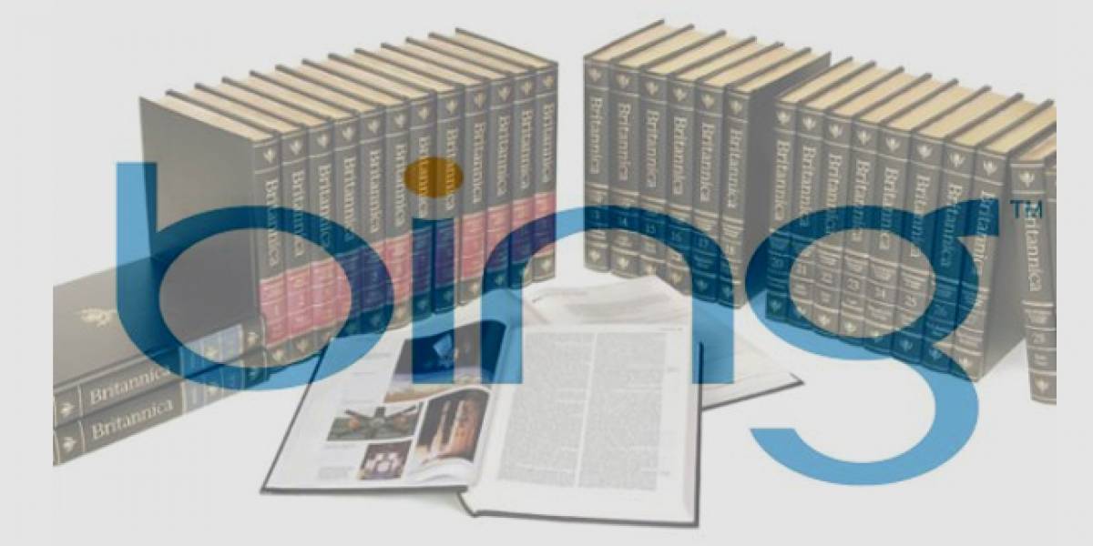 Bing se alía con la Enciclopedia Británica