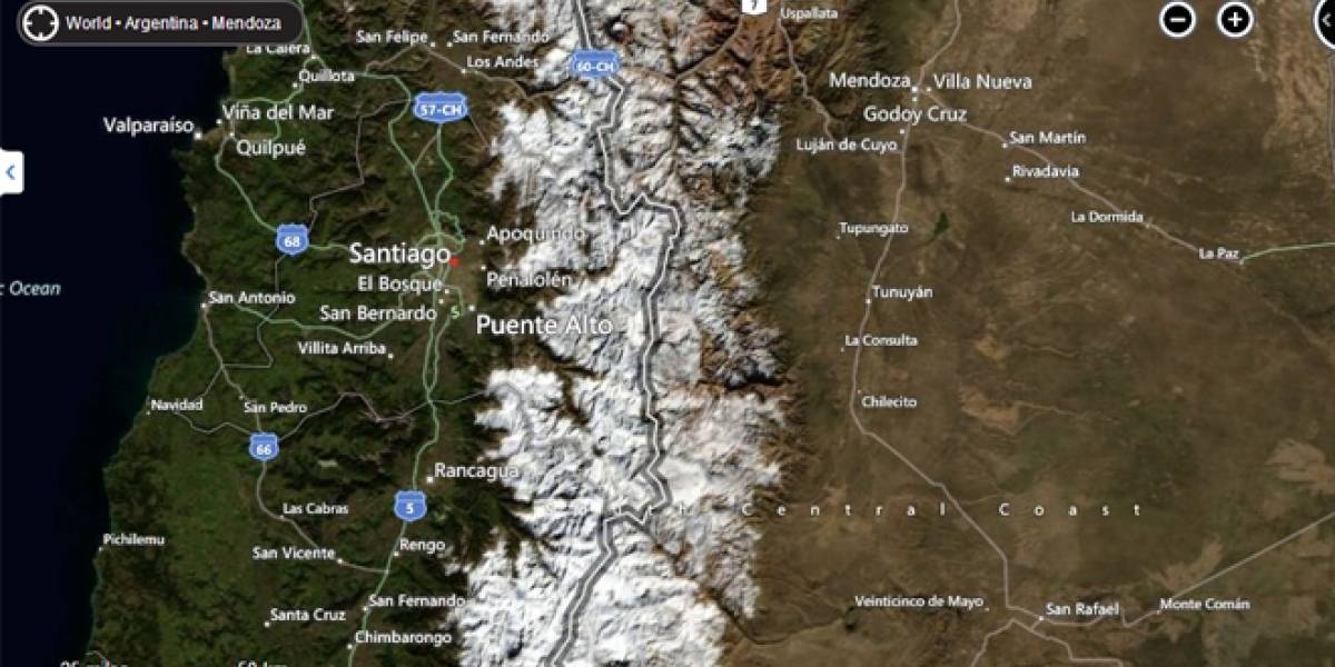 Los mapas de Bing ahora son 121 terabytes mejores