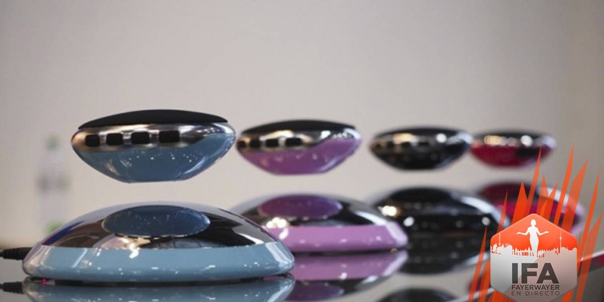 Presentan un parlante Bluetooth que literalmente flota en el aire #IFA2014