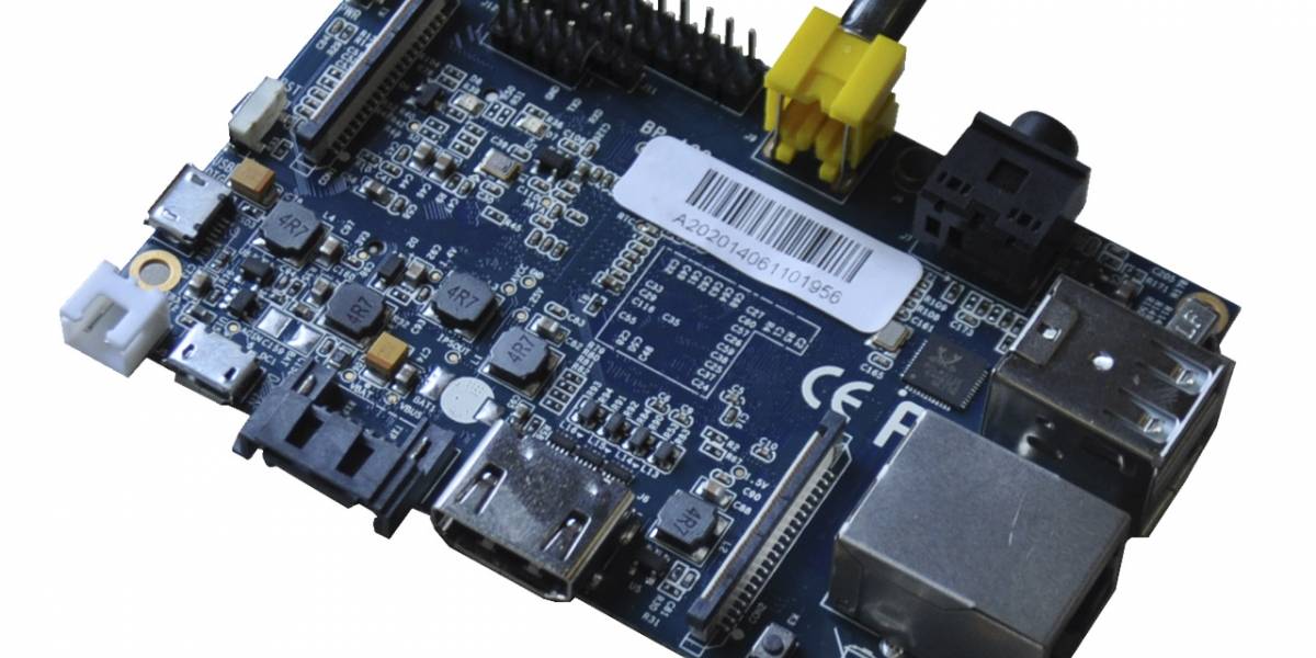 Banana Pi: una nueva microcomputadora competidora de Raspberry Pi