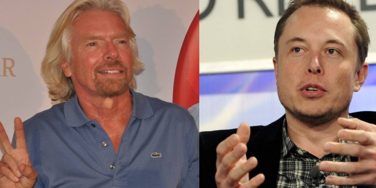 Sigue en vivo el Hangout de Elon Musk y Richard Branson