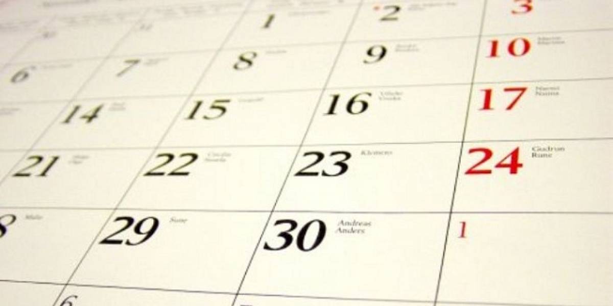 Profesores proponen calendario en que las fechas calcen con un mismo día cada año