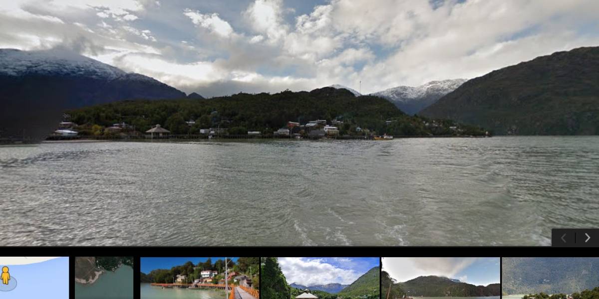 Recorre Caleta Tortel a través de Google Street View