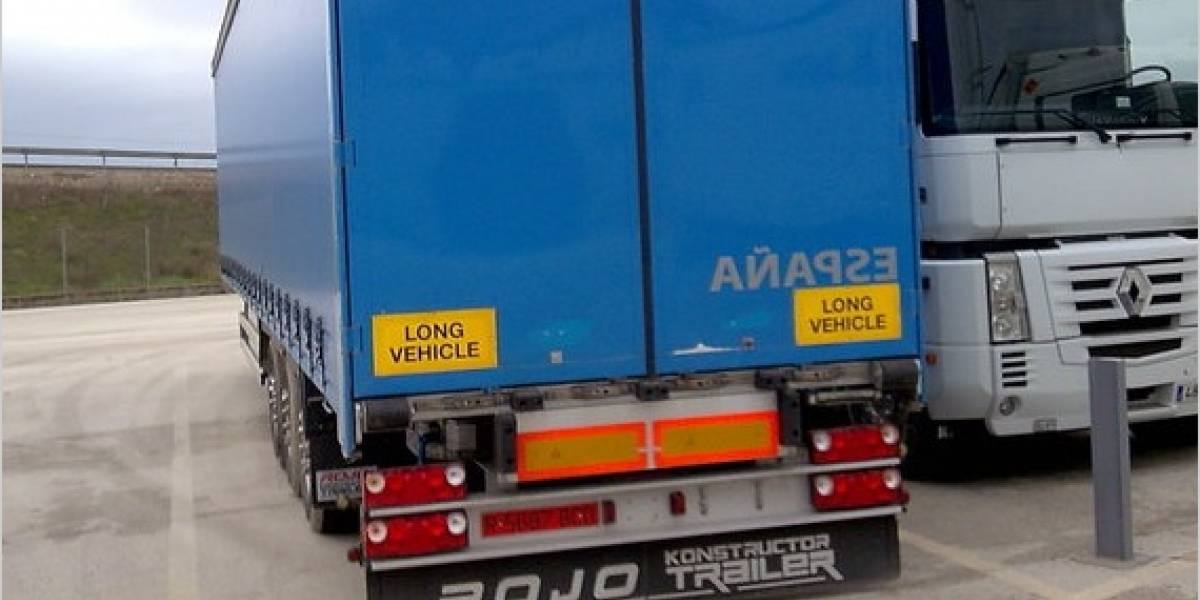 Cinta reflectiva para transporte